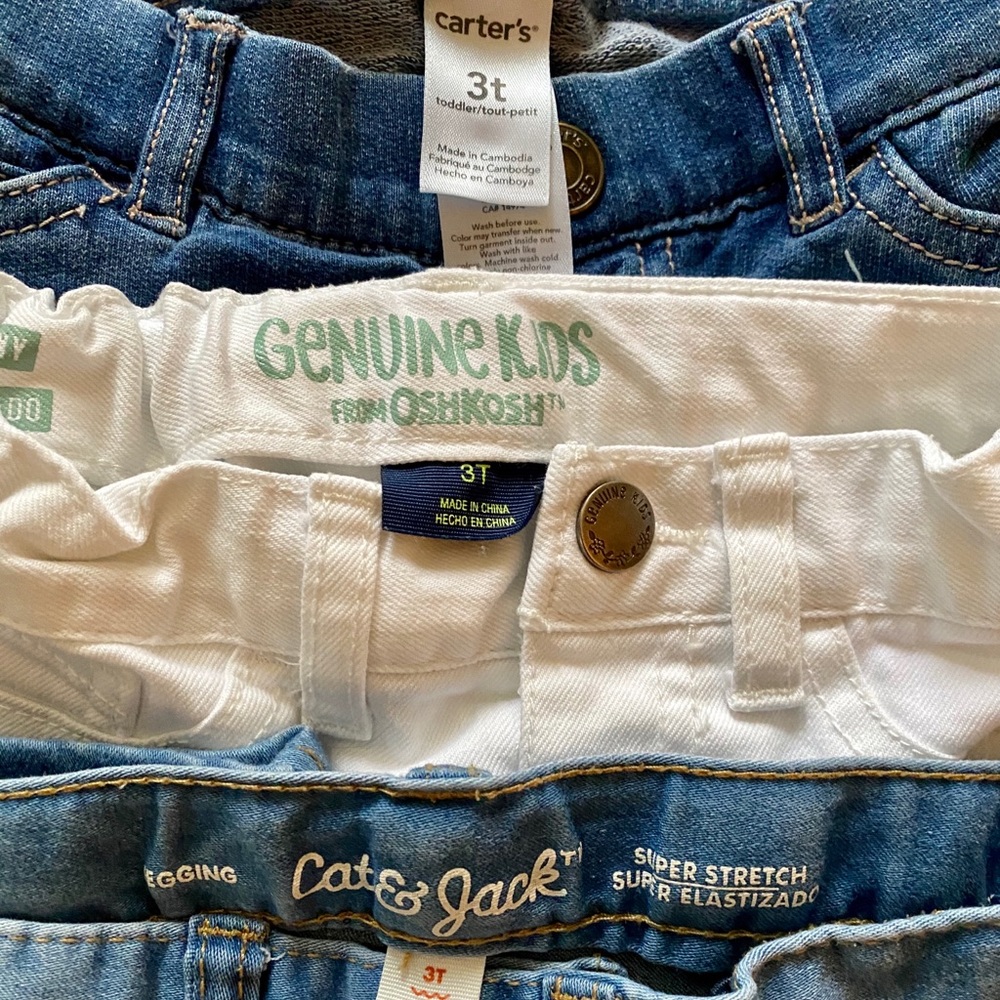 Jean Bundle Size 3T in Good Used Condition